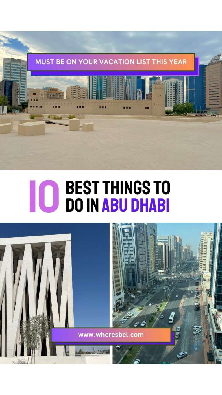 10 Very Best Things To Do In Abu Dhabi, UAE – Where's Bel